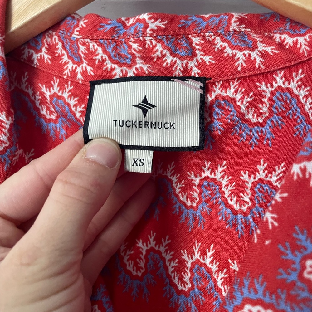 Tuckernuck Linen Red Pattern Set - Picture 14 of 15